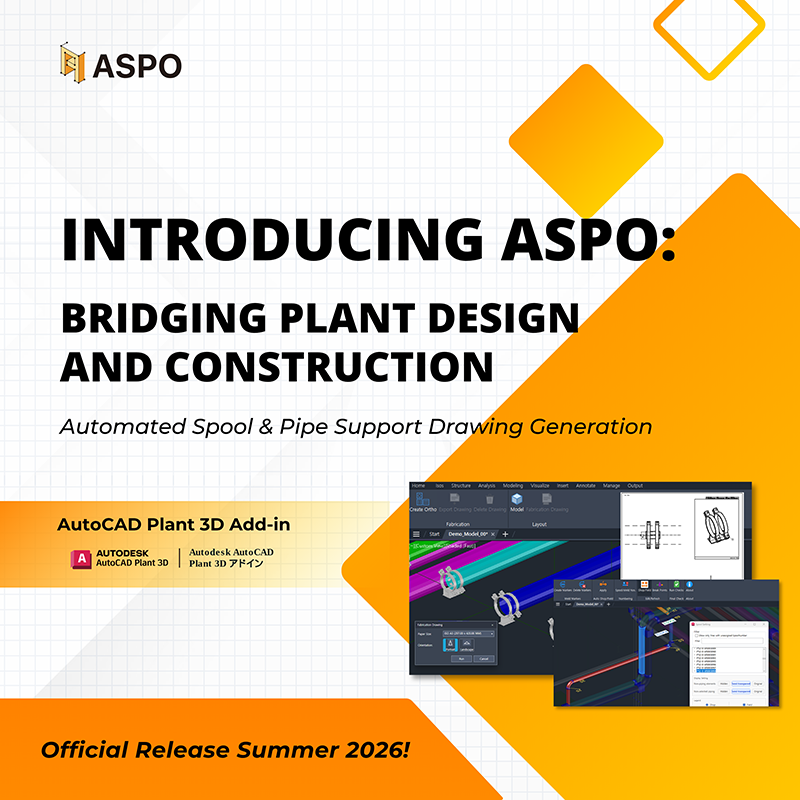 PlantStream's tweet photo. ASPO automates Pipe Support & Spool Drawing generation directly from AutoCAD Plant 3D data.
✅ Reduce engineering effort
✅ Minimize rework
✅ Improve drawing quality
✅ Enhance project collaboration
🔗 https://t.co/yFRWWmxZ84
#AutoCADPlant3D #PlantEngineering #ASPO https://t.co/cUq6k1RPfq