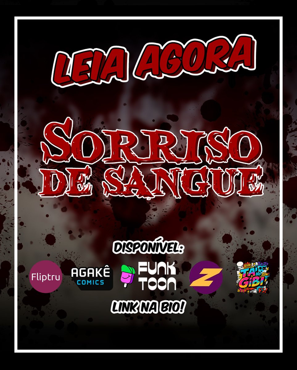 artesdodark's tweet photo. 🚨 ESTAMOS DE VOLTA! 🚨

Depois de gripe, dengue, COVID, H1N1, muito trabalho e cansaço acumulado... Sorriso de Sangue retorna! 🩸

🔥 Capítulo 12 – Almas Errantes
EM BREVE!
#SorrisoDeSangue #HQBrasileira #TerrorPsicologico #SuspenseSobrenatural #Webcomic https://t.co/MCLWmrt1ru
