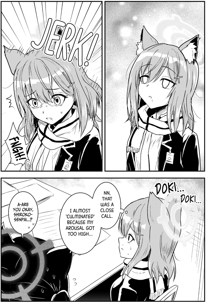 TheParacite's tweet photo. @donkubota1 [EN Version]
Artist's Comment: Intoxicated Shiroko

英語版です！ https://t.co/uHcdjAnldE
