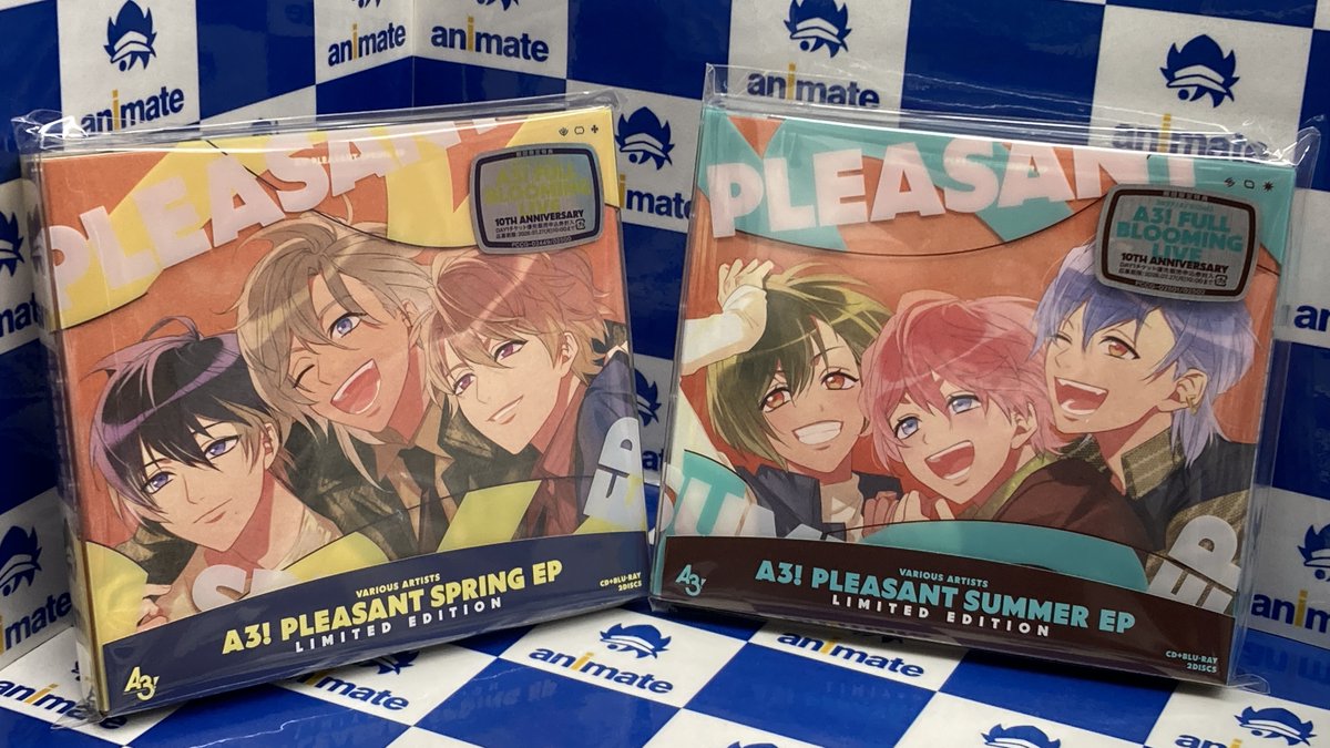 入荷情報】 ・A3! PLEASANT SPRING EP ・A3! PLEASANT SUMMER EP 入荷 