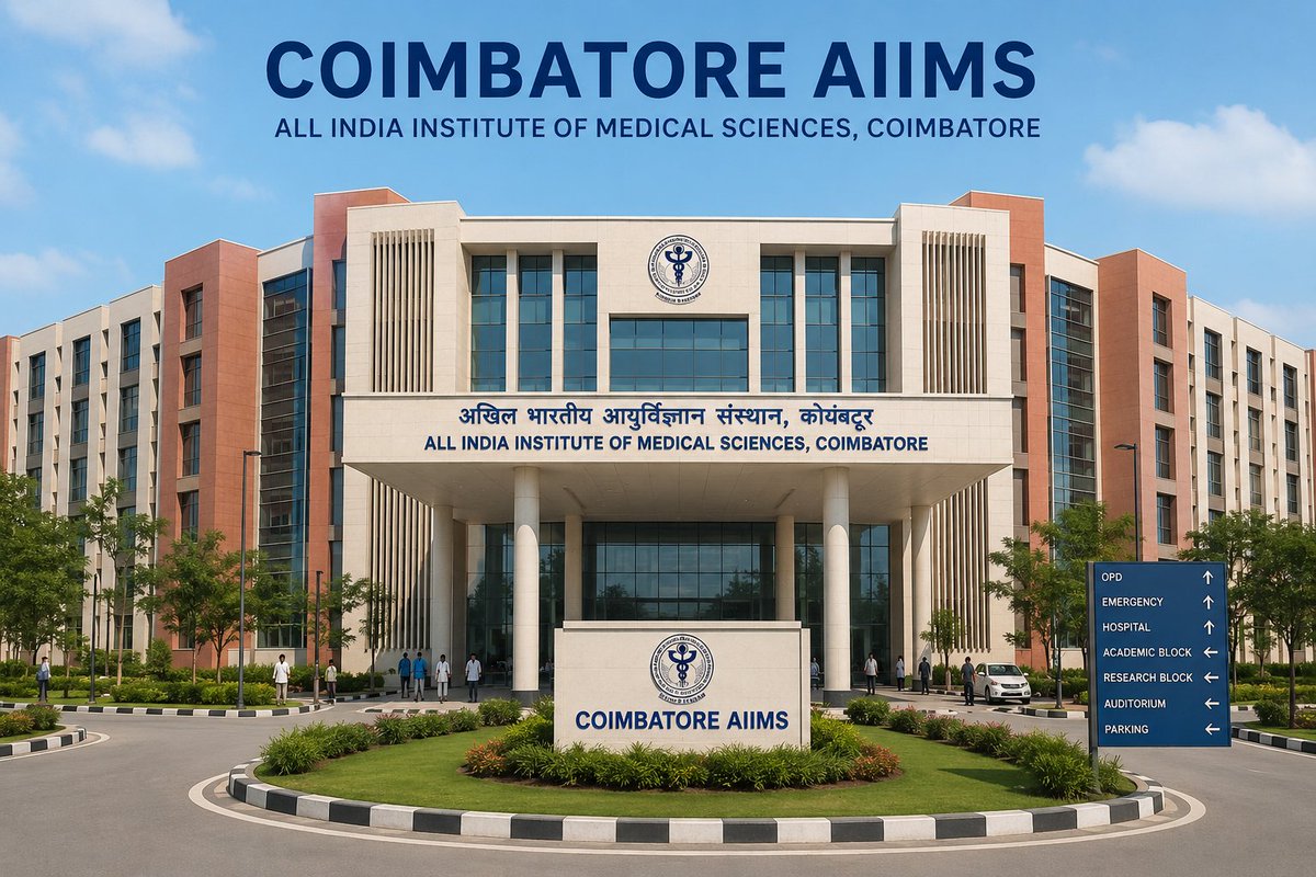 tweetKishorec's tweet photo. AIIMS Hospital in Government Press Campus(Press Colony) – Farmers’ Proposal
Coimbatore.

Tamil Nadu Farmers Association has suggested setting up the proposed AIIMS hospital in the Government of India Press campus at Veerapandi, Periyanaickenpalayam, Coimbatore.

The association said the 150-acre Central Government land, with existing facilities like residential quarters, water facilities, post office and other infrastructure, can be utilised to reduce costs and avoid acquiring agricultural lands.

They have requested the Central and State Governments to consider this location, highlighting its connectivity and future metro rail advantage.

My views - This location seems to be a very suitable choice for the proposed AIIMS Coimbatore, as it has a large land parcel under the Union Government. 

Utilising this existing government land can help avoid land acquisition issues, reduce project costs, and enable faster development with better planning and infrastructure support.

@arunraajkg