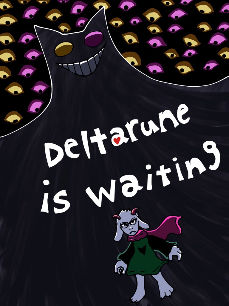 Penny864's tweet photo. 2 DAYS REMAIN. #deltarune #art #ibispaintX https://t.co/YdLIzqesJf