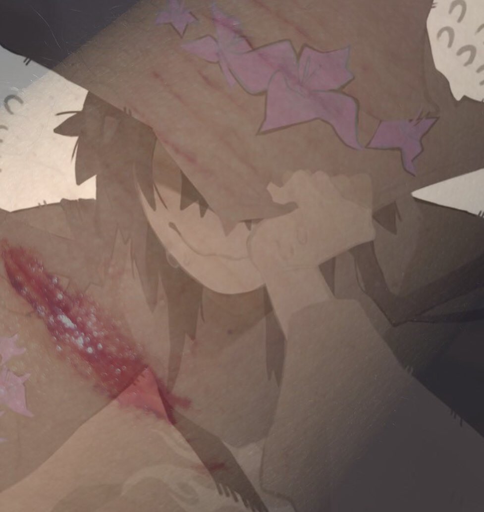 WRATHIISM's tweet photo. ࿔  AI  GENERATED  ,,  #shedtwt  :  #slitwt 
 
 my cut pics from 2 years ago . . . 
i USED to do a slow saw motion with that blade brah https://t.co/uAW1dmpqZJ