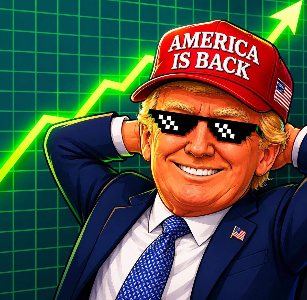 Hallbert7's tweet photo. @NZDEFI_ AMERICA IS BACK! https://t.co/m8gxqNSb8s