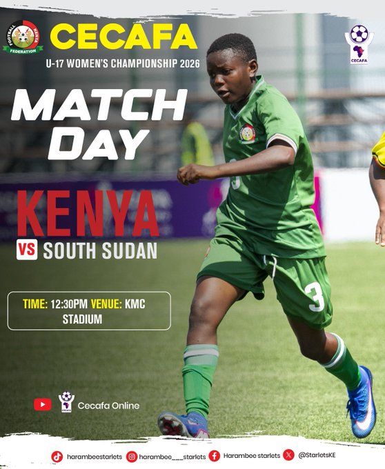 pepeta_ke's tweet photo. Junior Starlets are back in action today.
#Pepeta #CECAFA https://t.co/CYTo0A3AID