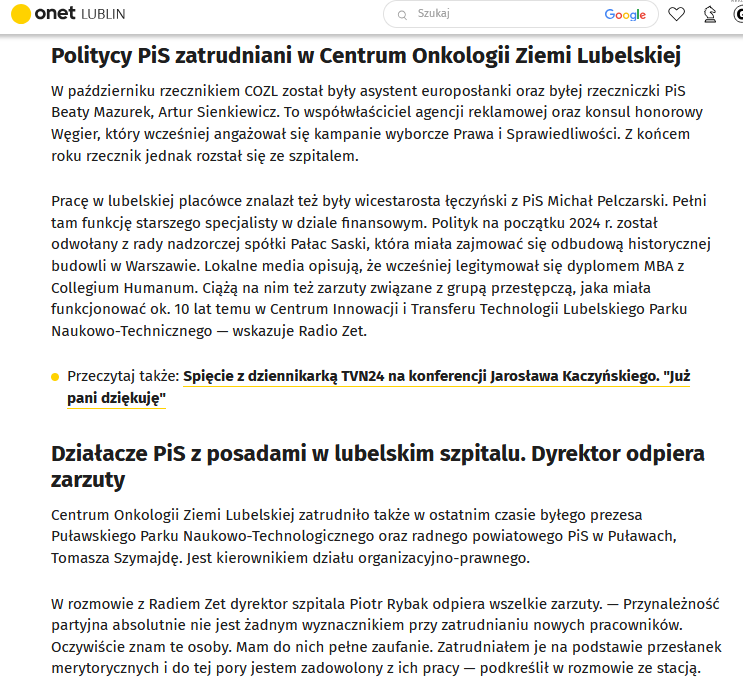 Bob57PL's tweet photo. @K_Stanowski @PatrykSlowik @JakubStyczynski Napisz o Ziobrze, matole. W jaki sposób mieszkając w mazowieckim Jeruzalu, wepchał się do znajomej Rydzyka w Lublinie, którą wcześniej jego podwładny Ziarkiewicz chronił przez sprawą karną o korupcję przy rozbudowie szpitala⁉️Było jakieś losowanie w lubelskim na tą izolatkę⁉️ https://t.co/MLabR7p9DB