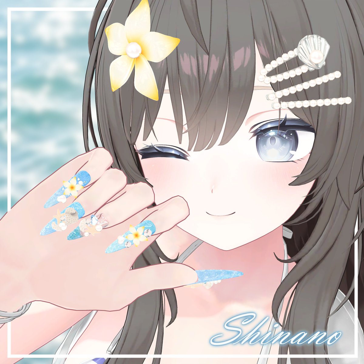 FakePlastic_S2's tweet photo. 🌊🐚 『Summer Sea Pearl Nail &amp; Hair Pin』
RT+Followイベント開催中！

固定ポストを��ェックしてね✨ https://t.co/4fU8umqFfo