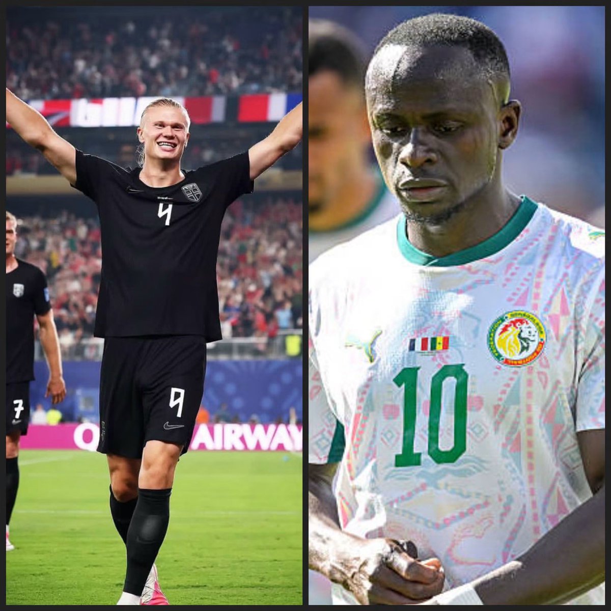 ikeme89's tweet photo. Unbelievable 🙆🏿♂️! Senegal Lose Again... Now Out Of The World Cup😲
How on earth will Norway, a tye underdogs pull this miracle?
Football will give you pimples meeehn.
African Champions... Goooooooosh
Norway 3-2 Senegal
#NPFLUpdates #WeReportYouDebunk https://t.co/ekJK142uUn