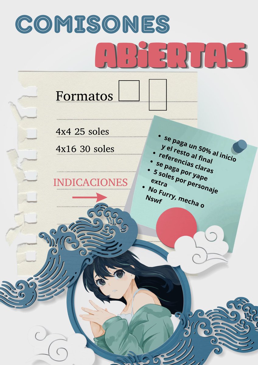 ItsOnlyidk's tweet photo. Comisiones abiertas! 💗 si les interesan pueden preguntar o escribirme alguna duda GRACIAAASS 🫶
#commissionㅤㅤㅤ #comisionesabiertas https://t.co/5xUw4F4jAL