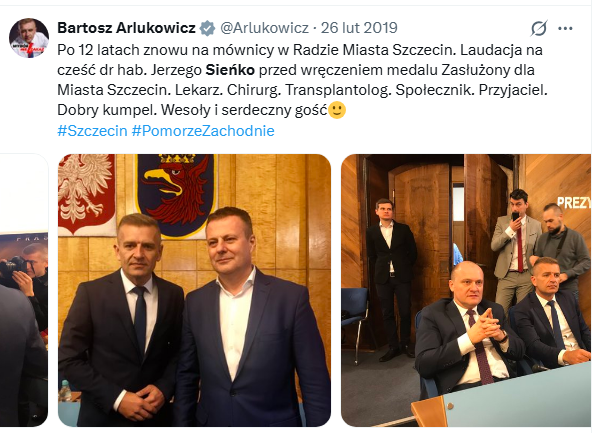 SzJadczak's tweet photo. ⁉️Dlaczego Bartosz Arłukowicz zachowuje się w sprawie afery Szpitala Południowego jak ranne zwierzę? Kąsa, szczeka, gryzie, atakuje?

Ano dlatego, że w radzie nadzorczej szpitala, tej radzie, która przeoczyła wszystkie nieprawidłowości, za które już zresztą została odwołana, zasiada przyjaciel Arłukowicza Jerzy Sieńko. 

I jak prokuratura się rozpędzi w swoim śledztwie i pan @w_zurek pozwoli, to i zarzuty karne za niedopełnienie obowiązków mogą członkowie rady usłyszeć.