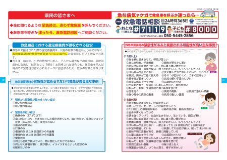 Iba_hokeniryou's tweet photo. 救急医療機関の適正受診にご協力を🚑
緊急時は迷わず救急車を呼んでください
迷ったら救急電話相談(おとな＃7119・子ども＃8000)へ相談📞24時間365日対応
ガイダンスにつながらない場合050-5445-2856へ
※茨城県では救急車要請時の緊急性が認められない場合、搬送先の対象病院で選定療養費を徴収します https://t.co/nQ0xLc4NNp