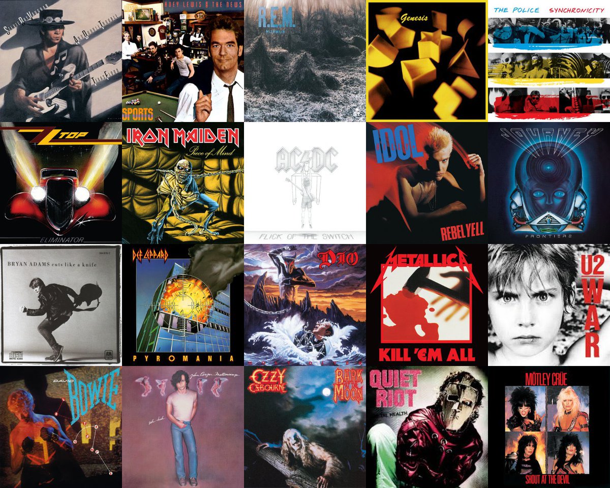 def_leppar20044's tweet photo. 1983, Which album would you choose? https://t.co/A0w2ZFfw0n