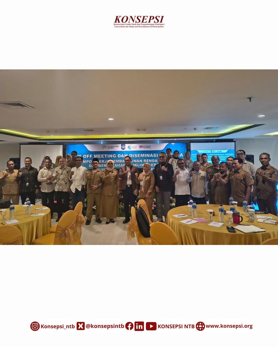 konsepsintb's tweet photo. A forum to align perspectives, build capacity & commitment toward greener, resilient & sustainable development.
πβ¨ #PRKBID #LowCarbonNTB #ClimateResilience #LCDI #BAPPENAS #KONSEPSINTB #NTBGemilang https://t.co/GZ2G5XXheq