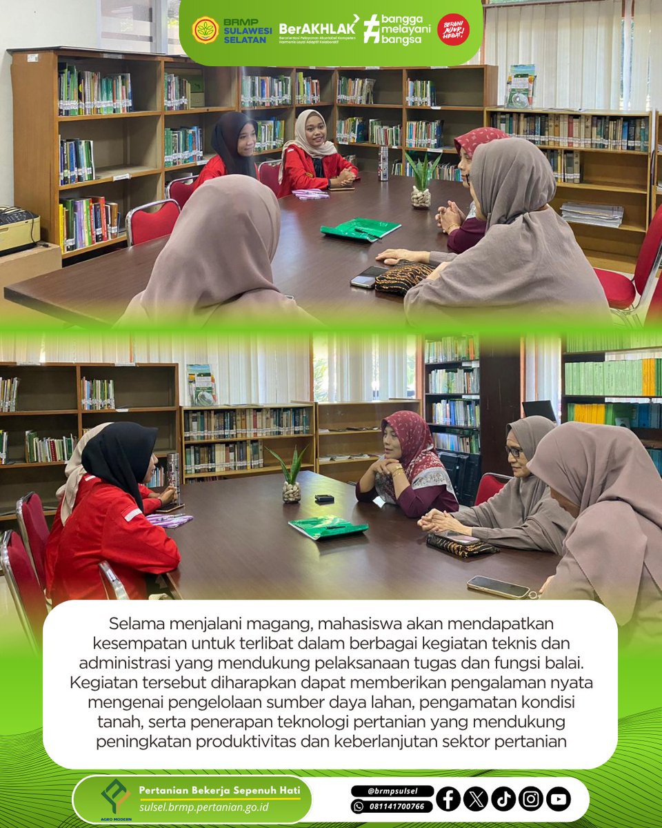 brmpsulsel's tweet photo. Penerimaan Mahasiswa Magang Unhas di BRMP Sulsel
https://t.co/mHVCsQGGk8 https://t.co/gKSIrVC5ep