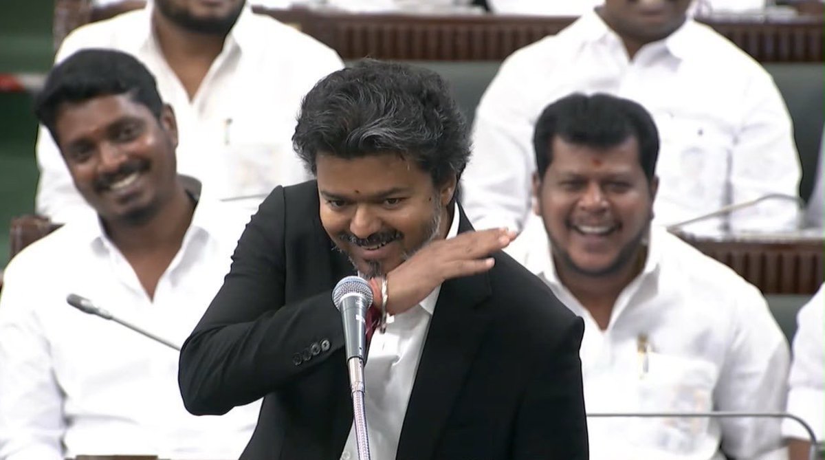 princess_tvkvj_'s tweet photo. சம்பவம் பண்ணிட்டார் #CMVIJAY அண்ணா... 🔥 😎

#CMVIJAY #CMJosephVijay #TVKVijay‌HQ #TVKVijay #tvkassembly https://t.co/nXv7CZlQx2