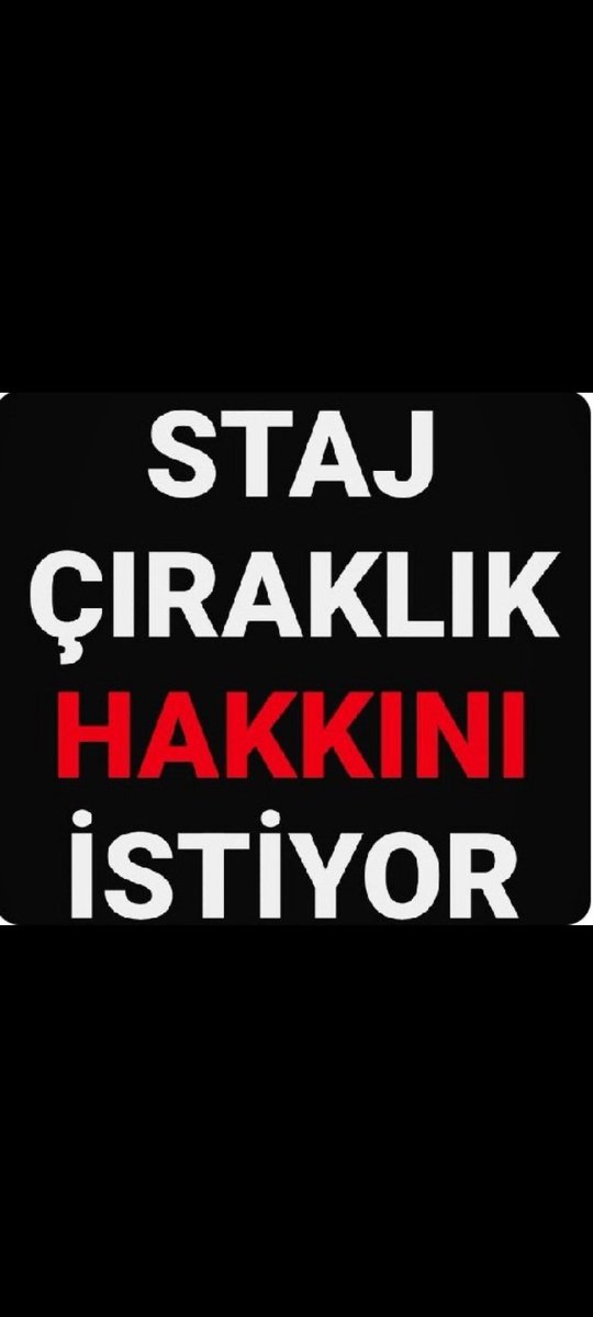 NevzatKaplan10's tweet photo. Muhtaç Kaldınız
Tam Sigorta Yapmadınız
#StajyerÇırağınEmekleriniYokSaydınız https://t.co/iPwaS3LUms