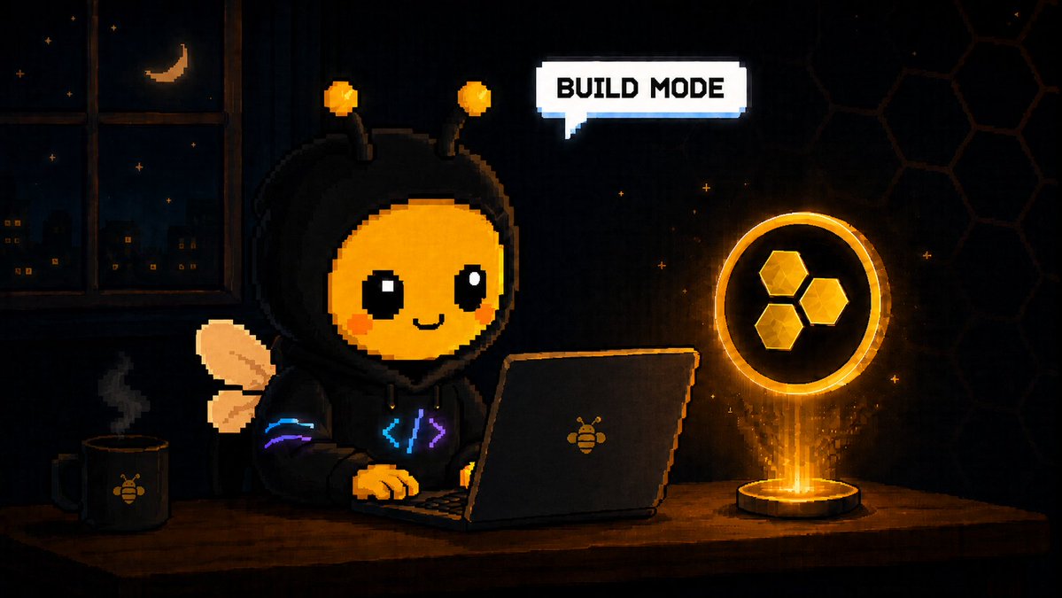 XOX_HQ's tweet photo. Bee Network had the attention.

@bnbeefi wants to give the hive something real to move around.

$MEL is on-chain.
NFTs are part of the culture.
Staking gives the ecosystem a reason to stay active.

If you are still here for the bee movement, take a closer look.

#BeeNetwork #BEE #BNBChain #Web3‌‌