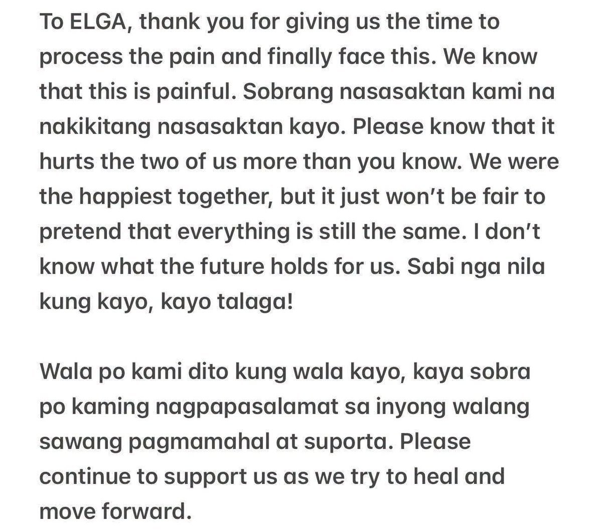 draco_dubois_69's tweet photo. Hiwalayang Mam Elma at Ser Geybin
As seen sa post ni Elma
#SerGeybin https://t.co/2XViWtEkZj