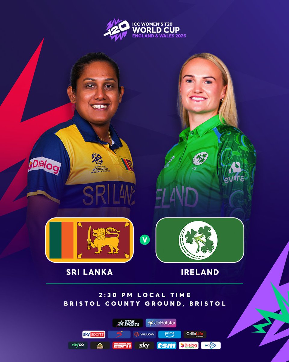 ICC's tweet photo. An action-packed day of #T20WorldCup matches incoming 💪

Find out how to watch the action live 📺: https://t.co/J6LdUvTK4I https://t.co/bSbmfhsssB