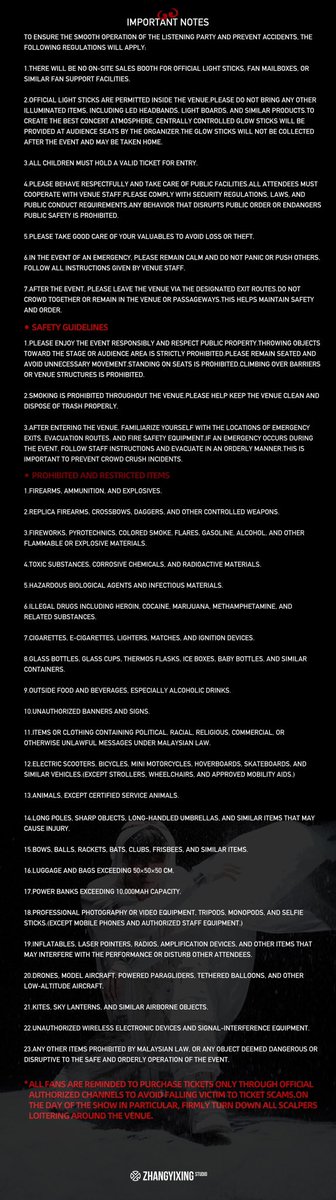 lay_studio's tweet photo. Event Guide to Lay Zhang 2026 “Flawed Crown”Global Listening Event – Kuala Lumpur 💌
June 27, join @layzhang as we find our own answers amid calls and echoes.
#LAY #LayZhang https://t.co/fuxRsaevfh