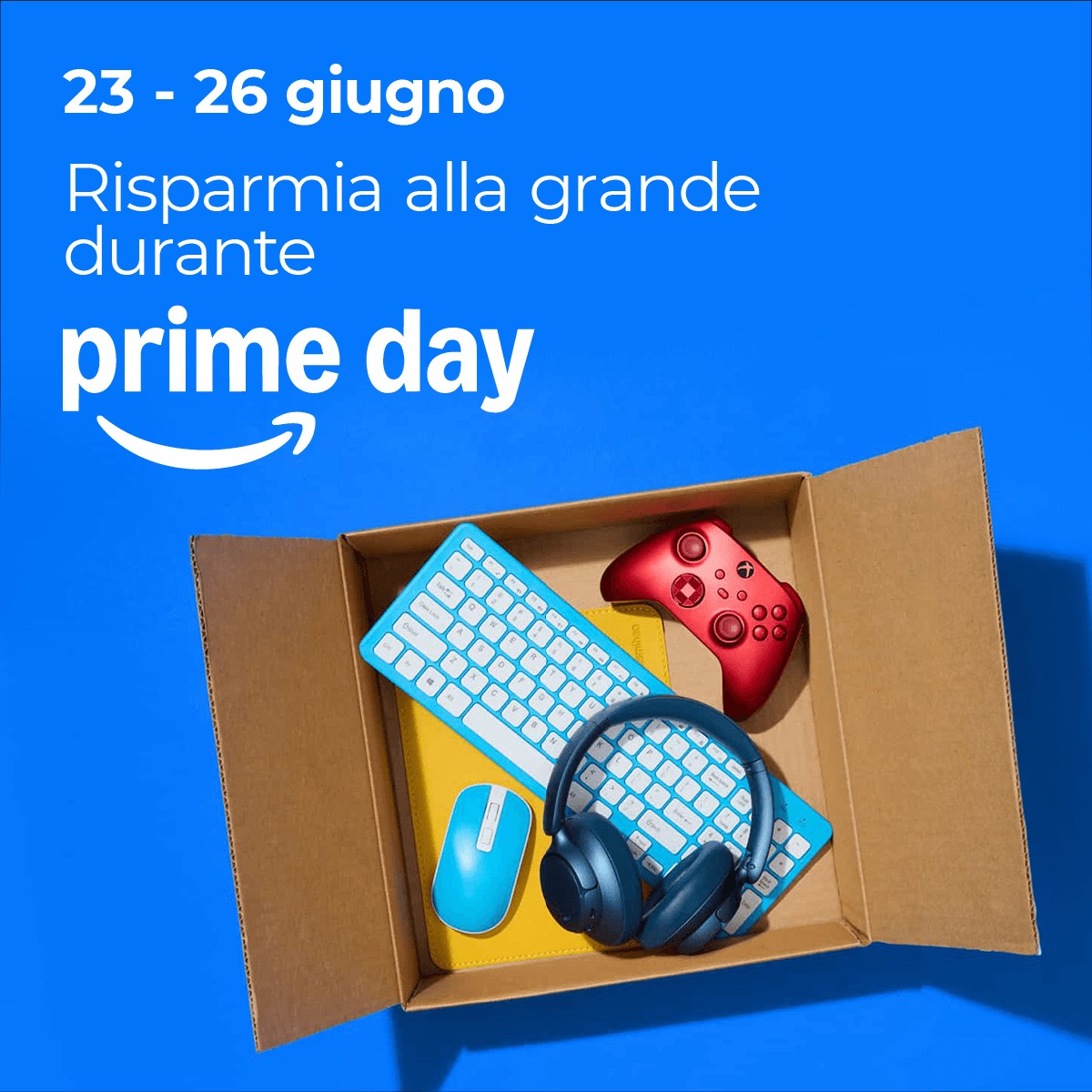 Trovaprezzi's tweet photo. Torna l’Amazon Prime Day 2026, l’evento dedicato agli iscritti Prime con offerte straordinarie su migliaia di prodotti!
Scoprile qui: https://t.co/e2DPI4JTli https://t.co/NZDvR3Gc05