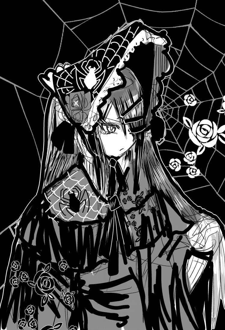 傀蛛理(くもり)さん
蜘蛛の吸血鬼。
#そいるノート 
