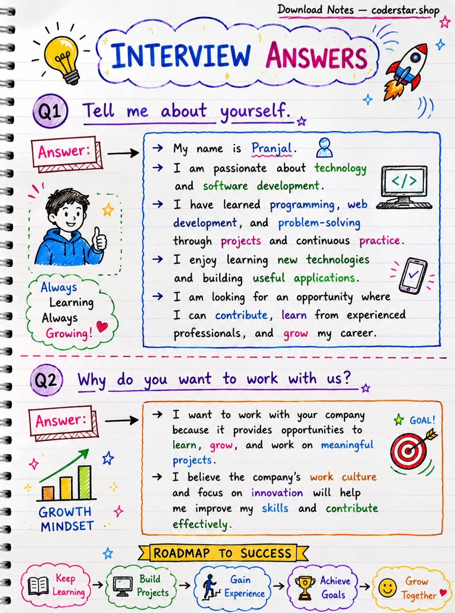 JOBCORNER247's tweet photo. Most people don’t fail interviews because of skills.

They fail the HR round.

Here are 18 common HR interview questions with simple answers: https://t.co/l0x6k02Txh