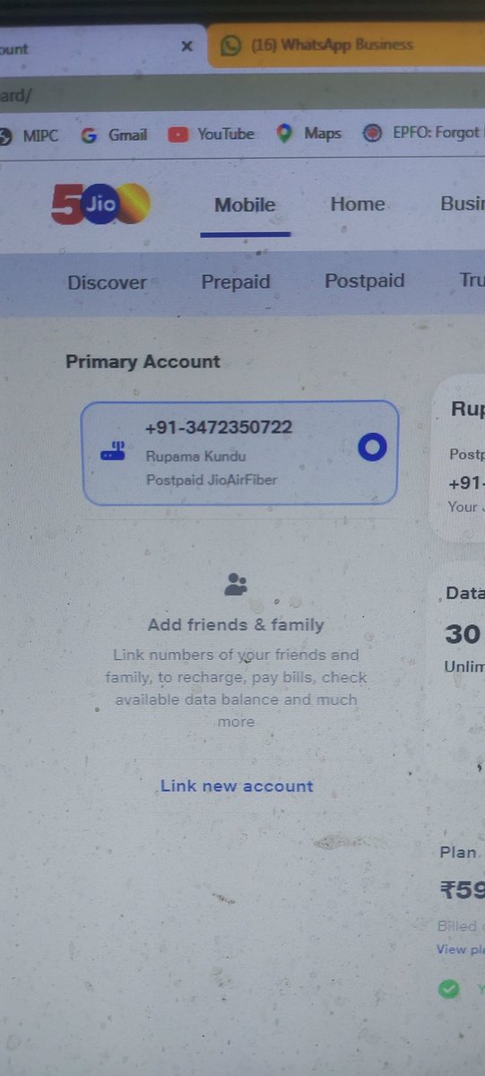 amarpalco's tweet photo. @reliancejio @reliancejio @JioCare @reliancejio https://t.co/sxzmo9O1kq