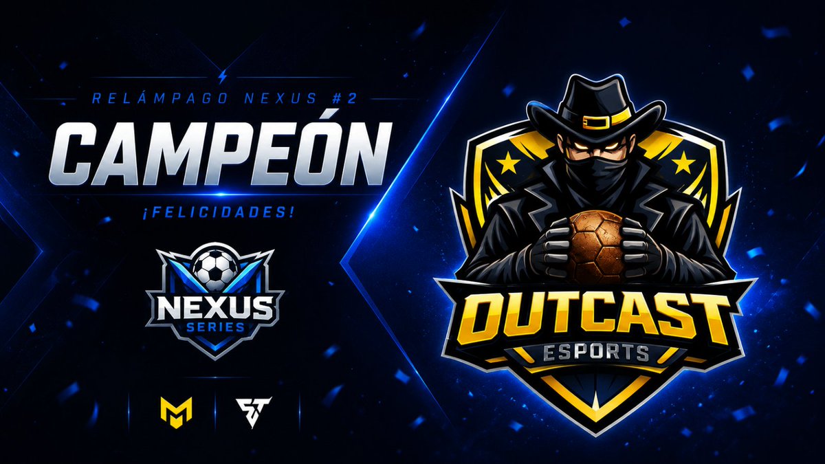 Nexus_Series's tweet photo. 🏆 Relámpago Nexus #2

El equipo @eSportsOUT_  se proclama campeon de esta segunda edición de #RelámpagosNexus.  

¡Enhorabuena campeones! https://t.co/bIJgRi0QX3
