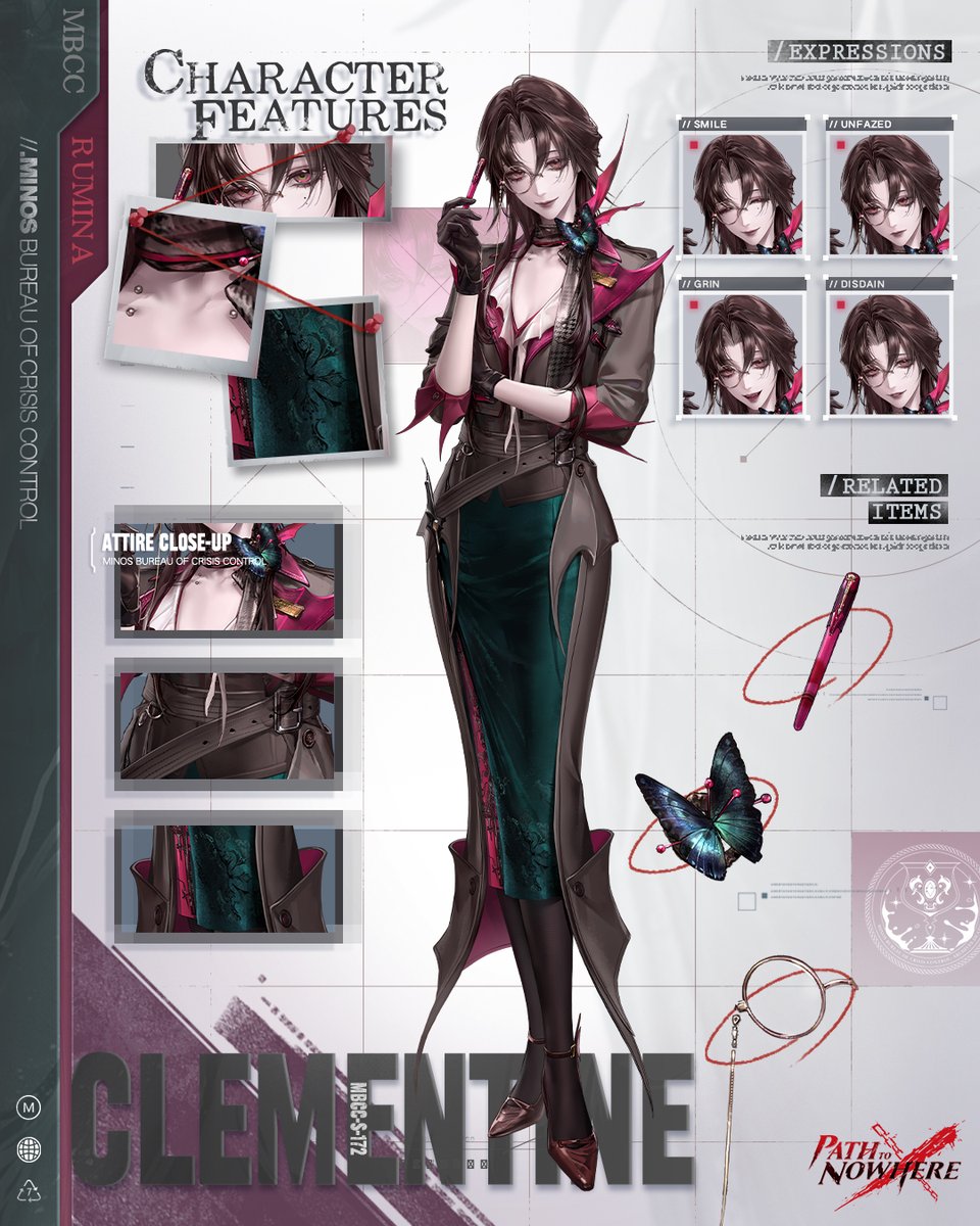 PathtoNowhereEN's tweet photo. ■ Detailed Report on the Sinner

Chief, here are some rough notes on the Sinner, Clementine. Please take a look!

"I've spent my life writing crime novels, yet the ending to my own story remains unwritten. Tell me... do you think it deserves a just ending?"

#PathtoNowhere #PTN #TheRailRunsDark