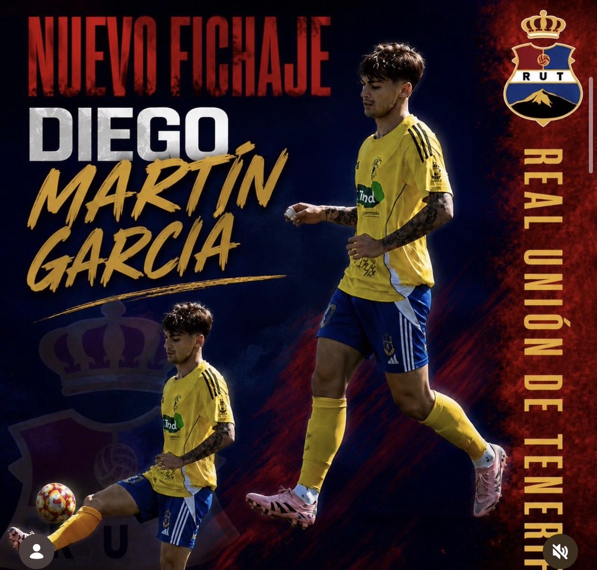 RUT_TerceraRFEF's tweet photo. FICHAJE 🔊
Diego Martín https://t.co/PutRTIh6Pc