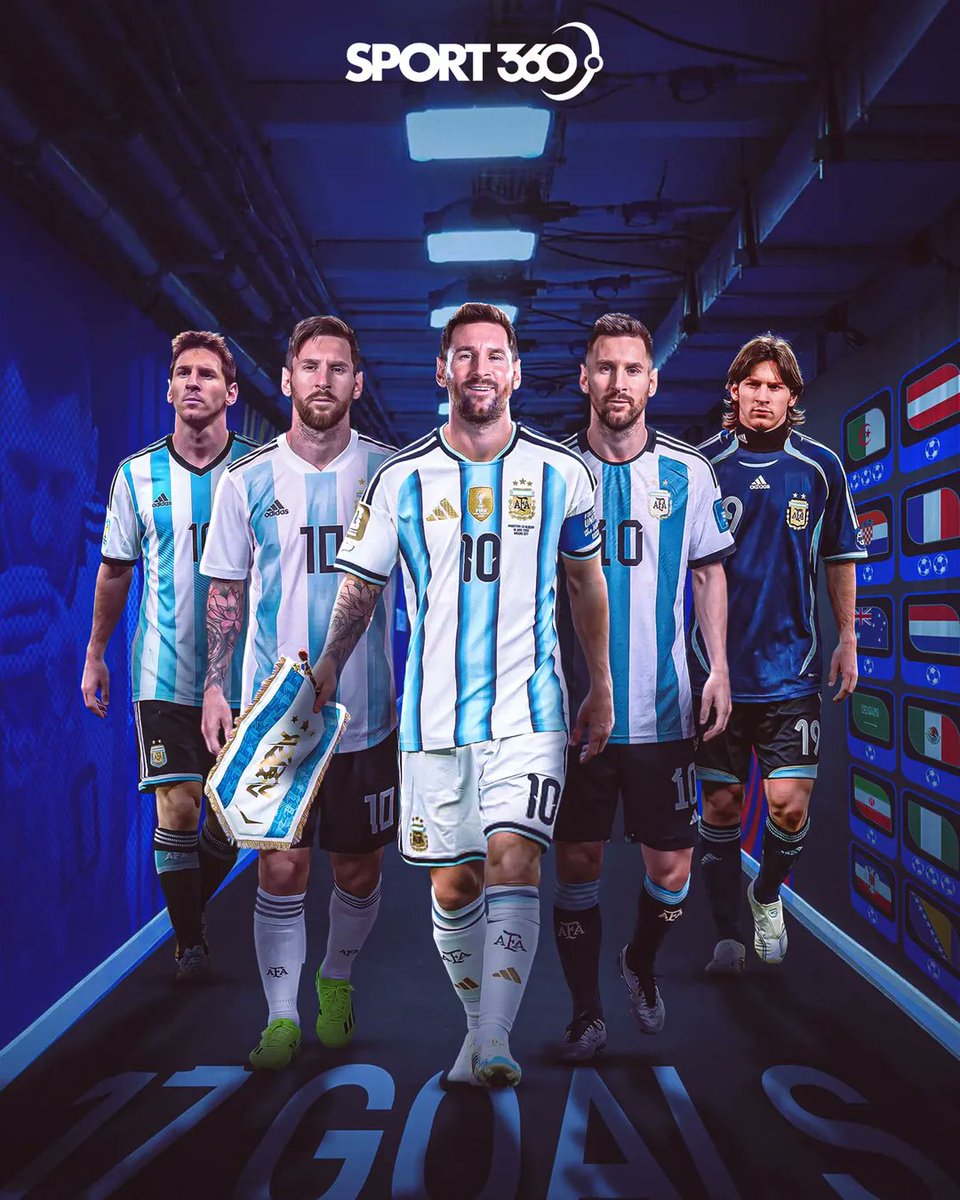 Sport360Foot's tweet photo. The greatest goal-scorer in FIFA World Cup history 🐐🇦🇷
Leo Messi is in a league of his own 💫
#FIFAWorldCup #ARGvAUT https://t.co/VzzehjzodD