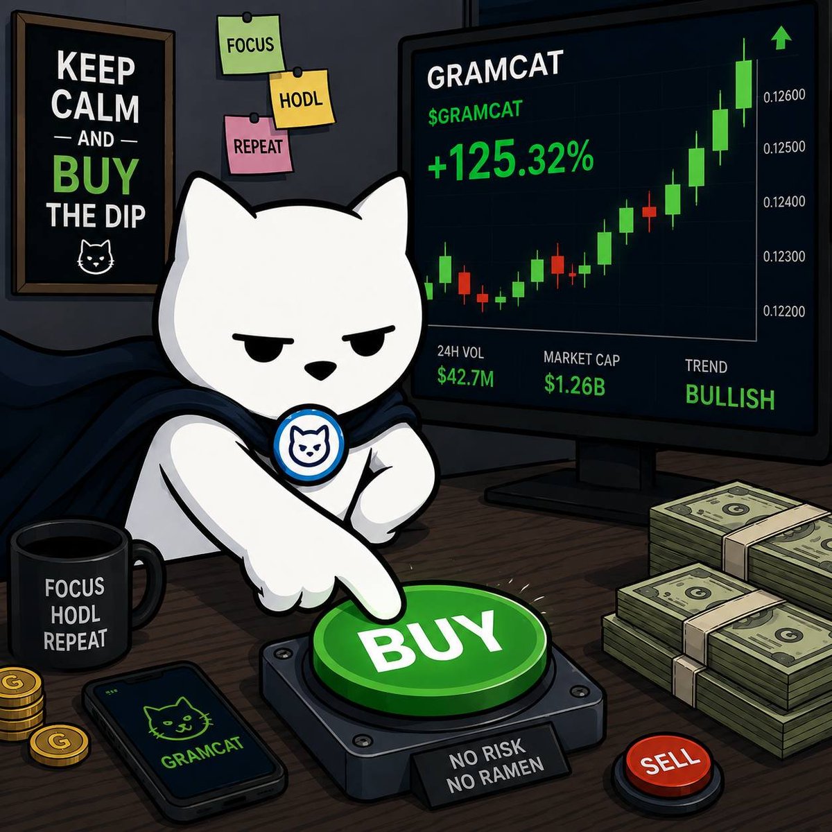 Cryptoshinobi18's tweet photo. @shydyor We are buying $GRAMCAT.

EQAKBA1_-wWP31MjbFp-CiU7RZYsUetkVoHTHTuYgR8KhuPE https://t.co/pNZvlriTKz