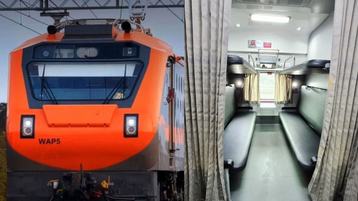 JaipurRailways's tweet photo. 🔹The first Amrit Bharat 3.0 rake has been allotted to NWR.

 🔹It will likely be used for either Jodhpur – Mau AB or Ajmer – Ranchi AB, and both trains pass through Jaipur.

🔹So, India's first Amrit Bharat 3.0 train will run via Jaipur. 🔥

#Indianrailways #Amritbharat #Jaipur https://t.co/gDOIqQUVNI