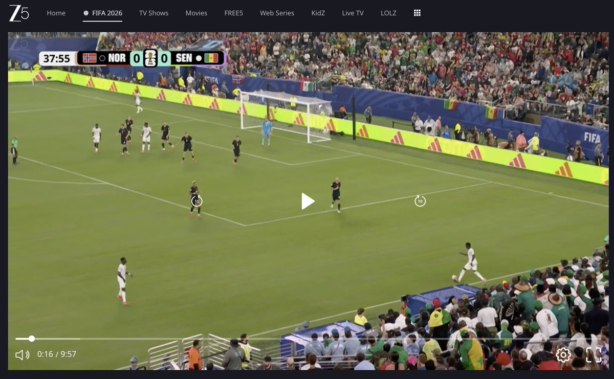 nisitkaswan's tweet photo. #NORSEN first half highlights: zero commentary + starts at 37'. Did the editor sleep through the game? 😂@ZEE5India https://t.co/FcLExvLrdx