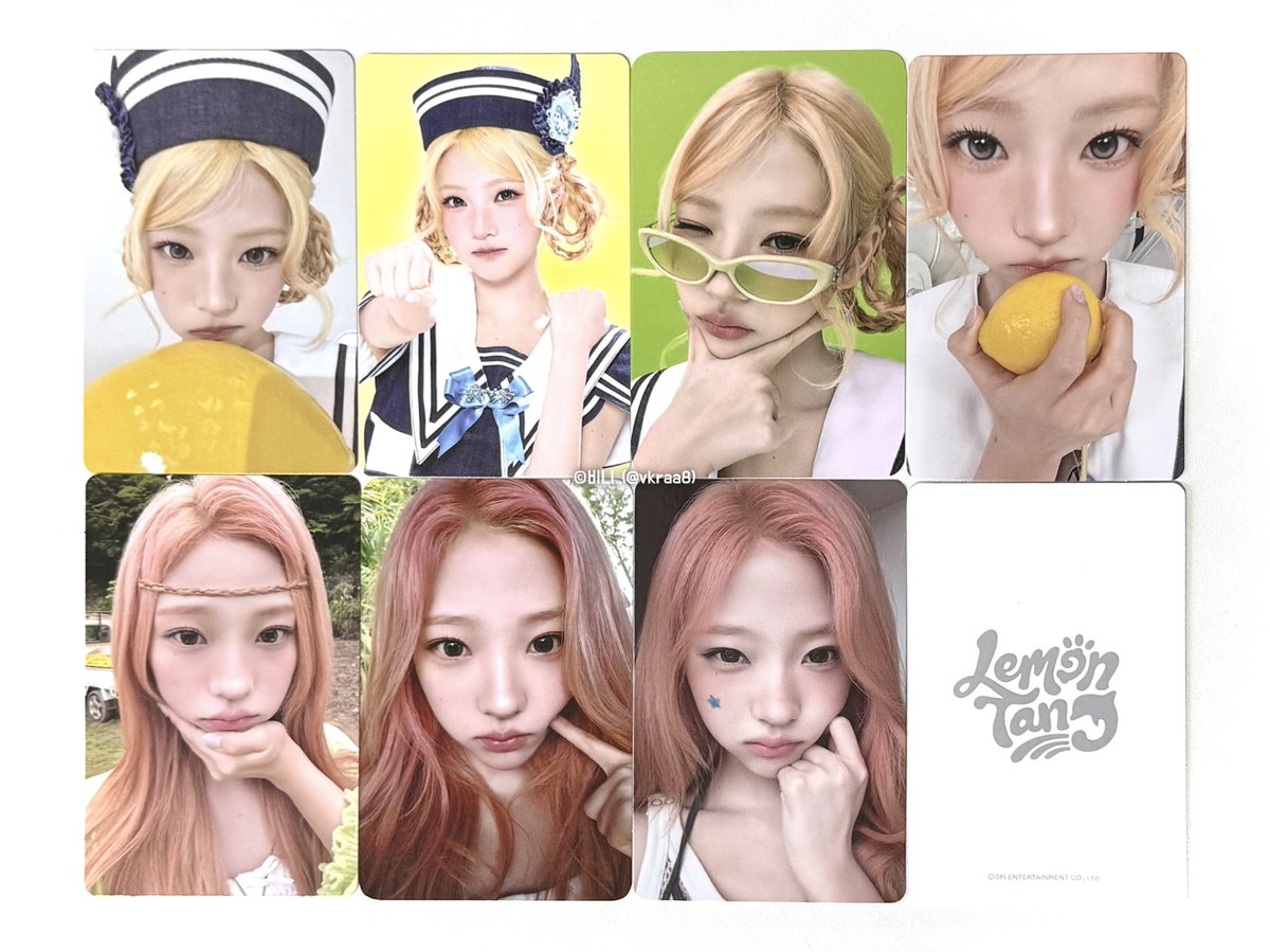 vkraa8's tweet photo. 레몬탱 팝업 MD 포카 #스텔라 https://t.co/ZAsP1LKD9e