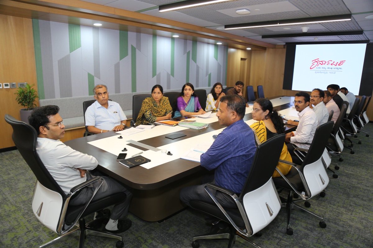 PrasathIas's tweet photo. Chaired a review meeting with senior officials of the Tourism Department, to discuss the roadmap for strengthening Karnataka’s tourism sector.

Karnataka is truly One State, Many Worlds - with strengths across heritage, culture, nature, wildlife, wellness, adventure and coastlines.

The focus is on better infrastructure, destination management, visitor experience, sustainable tourism, wider visibility and local community participation.

#KarnatakaTourism #OneStateManyWorlds #GovernmentOfKarnataka