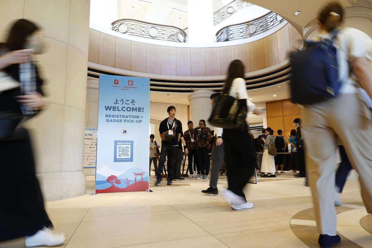 CloudNativeFdn's tweet photo. KubeCon + CloudNativeCon is coming back to Japan this July. See you in Yokohama. 🇯🇵

https://t.co/LjGKUTS6Qh

#CloudNative #KubeCon #CloudNativeCon https://t.co/sJd9yUGwBc