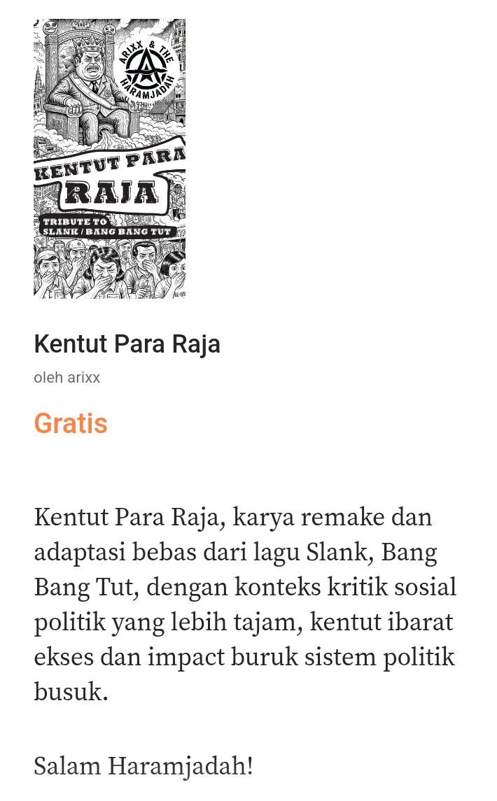 arixxworld's tweet photo. Kentut Para Raja by @arixxharamjadah 
Download 👇👇
https://t.co/hzAiy67t4E https://t.co/6jpw8ZDeZ1