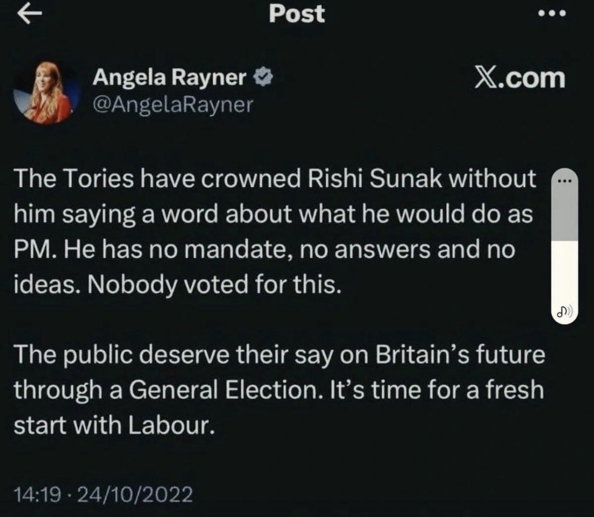 Rheptinstall's tweet photo. @AngelaRayner @AndyBurnhamGM You have a short memory https://t.co/UX7CZ5icXG