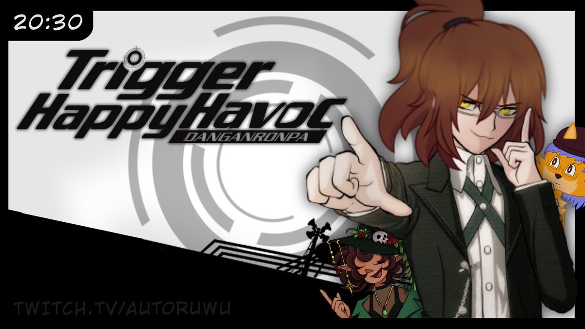 AutorUwU's tweet photo. 🔴Hoje as 20:30!
🕸️Uma guerra entre esperança e desespero.

Uma longa jogatina de Danganronpa Trigger Happy Havoc! vamos avaliar e ouvir as lindas vozes do mod da @DualFrame_ST  junto com o @JJSpark3 e meu namorado @EmyFalaAsneira! vem aproveitar! 

↓link no comentário↓ https://t.co/wiDwQbt3ca