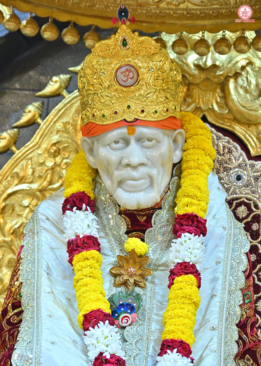 SSSTShirdi's tweet photo. *!! ॐ साई राम !!*
*श्री साईबाबा संस्थान विश्वस्त व्यवस्था,शिर्डी*
*!! ॐ Sai Ram !!*
*Shri Saibaba Sansthan Trust, Shirdi*
≈≈≈≈≈≈≈≈≈≈≈≈≈≈≈≈≈ 
*आरती :- माध्यान्ह आरती*
*मंगळवार २३ जून २०२६*  
*Aarti :-Madhyan Aarti*
*Tuesday 23 Jun 2026* https://t.co/bh8nto8cyZ