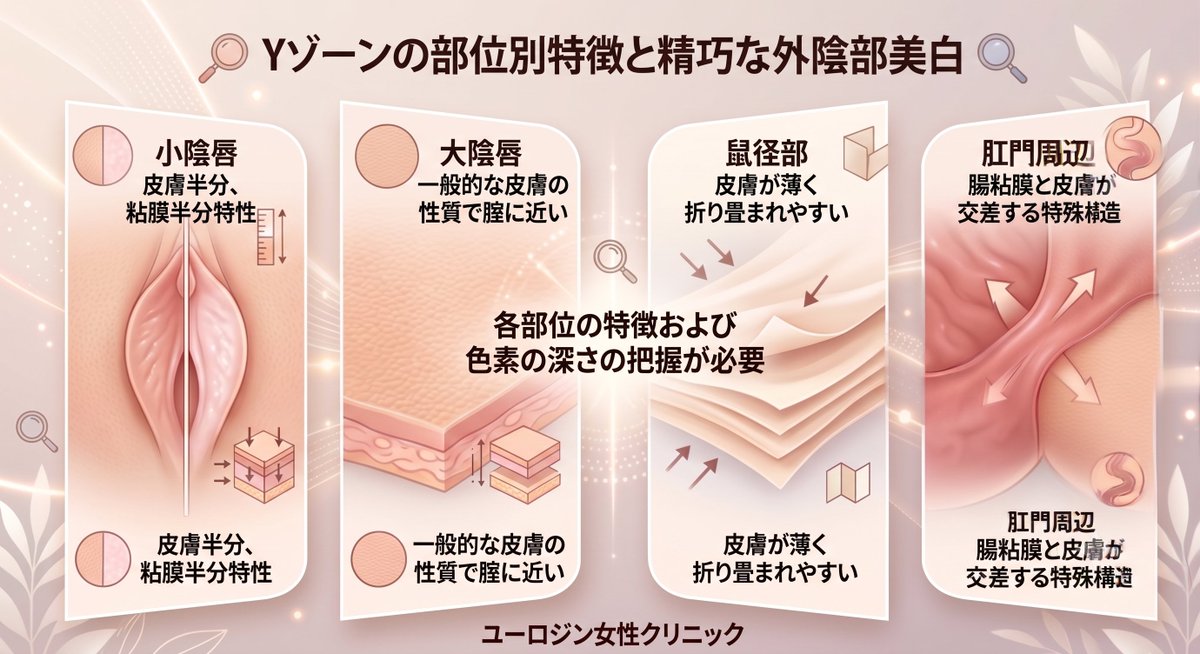 urogynjp's tweet photo. デリケートゾーンの美白は部位別の特徴を知ることから！知っておきたいYゾーンの知識!
LINE https://t.co/y87aRdhohU
ホームページ https://t.co/NLvmBUyKTv
#デリケートゾーン #デリ��ートゾーンケア #黒ずみケア #デリケートゾーンの黒ずみ #美白ケア #VIOケア #VIO美白 #フェミケア #美肌ケア #美容 https://t.co/pAr9sSj3pn