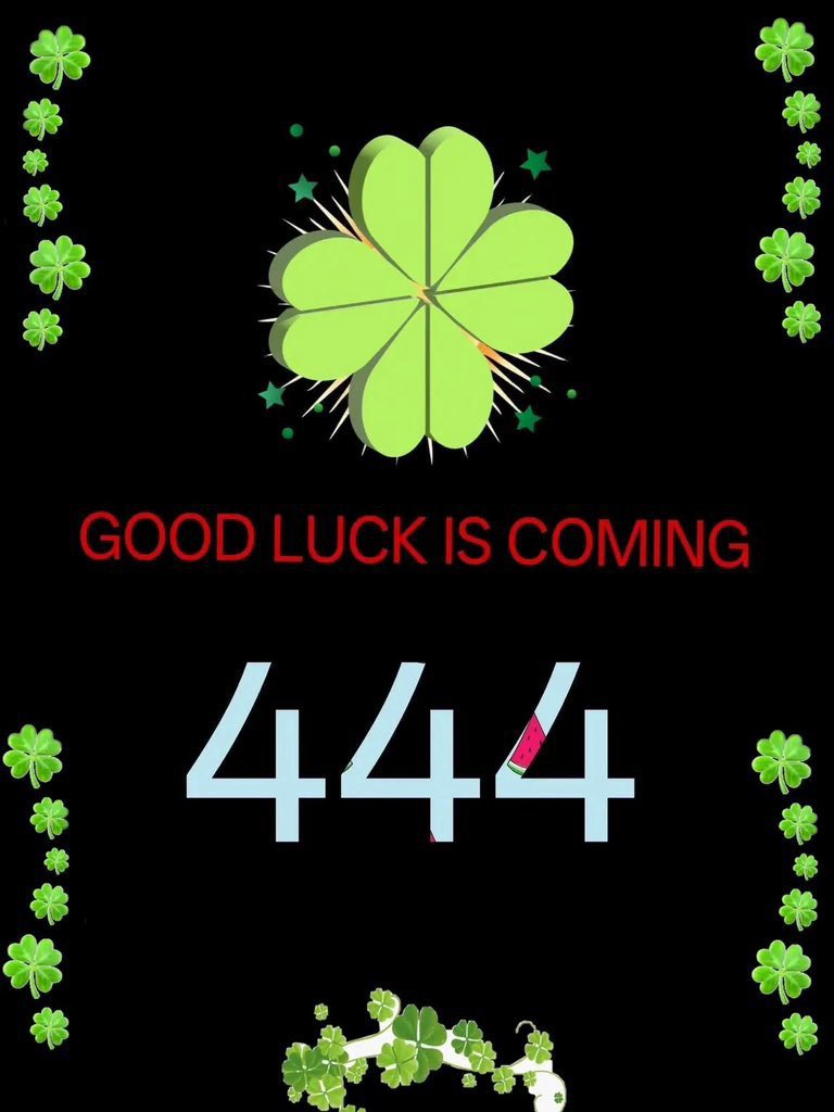 CryptoYenom's tweet photo. Good luck is coming 

444 https://t.co/5nuEczFqox