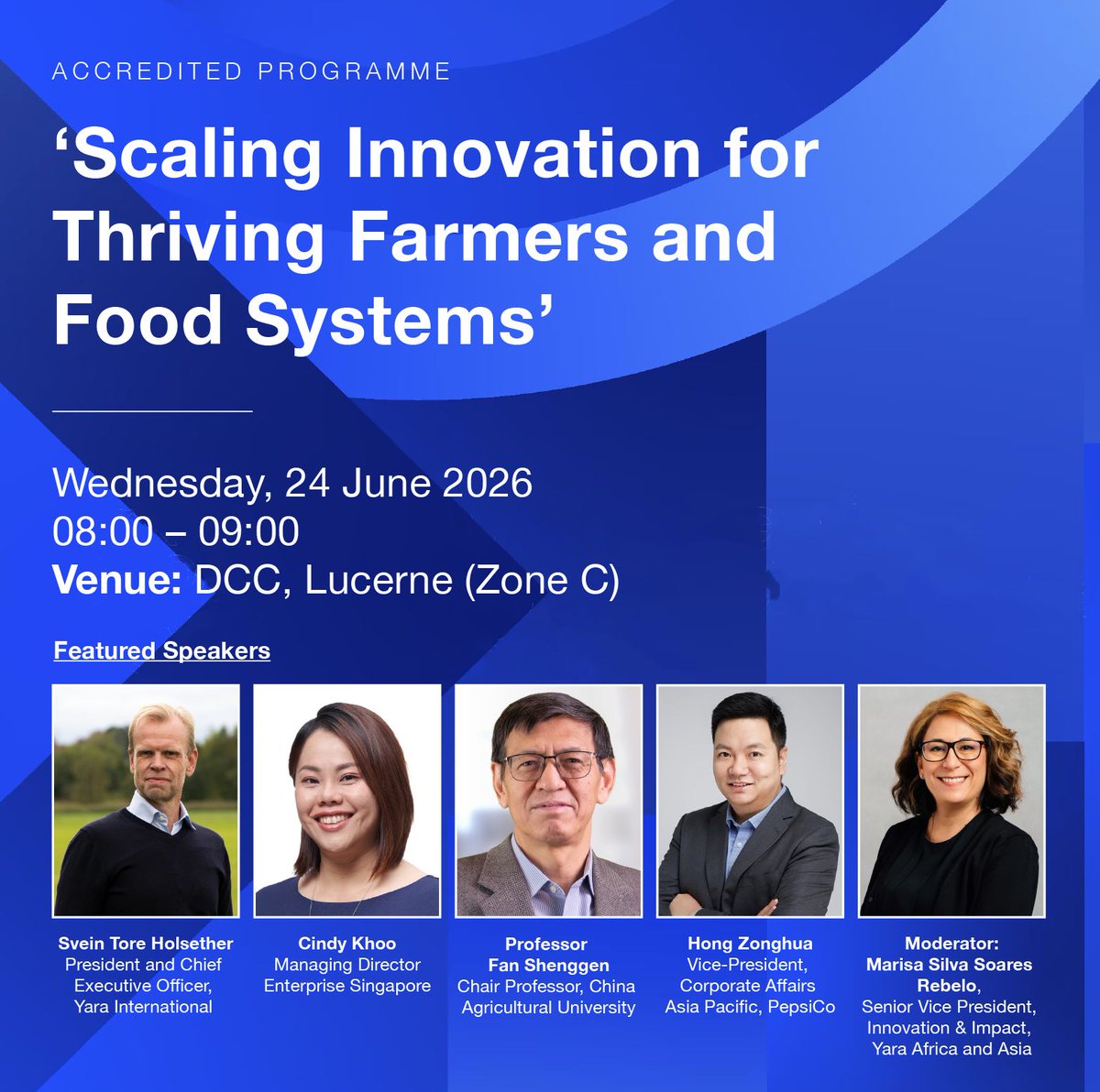thryve_colab's tweet photo. Tomorrow, the conversation begins.

At the Annual Meeting of the New Champions, we convene a distinguished panel of leaders from business, academia, government, and industry to explore one of the defining questions facing food systems today: https://t.co/nQpIKM5BE3
