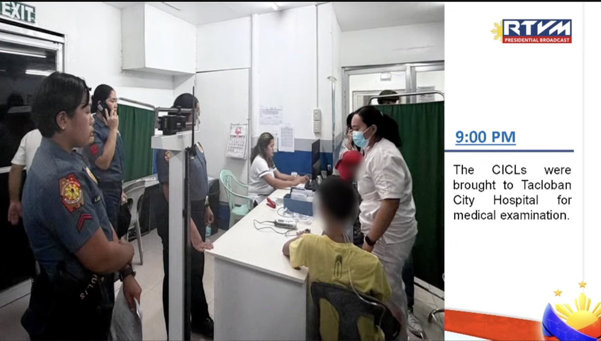 PhilippineStar's tweet photo. ‘BOTH POSITIVE FOR GUN POWDER NITRATES’

The Philippine National Police (PNP) reported on Tuesday that the two minors involved in the shooting incident in Tacloban City tested positive for gunpowder nitrates.

They were formally turned over to the City Social Welfare and Development Office of Tacloban. (Screenshots/RTVM)

LIVESTREAM: https://t.co/4bGUQXqOKg