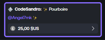 CodeSandro's tweet photo. @shufflecom Félicitation à @angel7mk qui gagne les 25$ ! Ton giveaway t'attend sur Shuffle :D https://t.co/RxOYdnham7