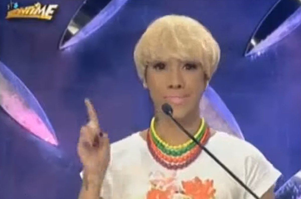 viceganda's tweet photo. From Girlie to Gwiyomi... na para bang nasa 2013 tayong lahat ulit 😭😭😭😭😭 https://t.co/AbQGhhbFPU