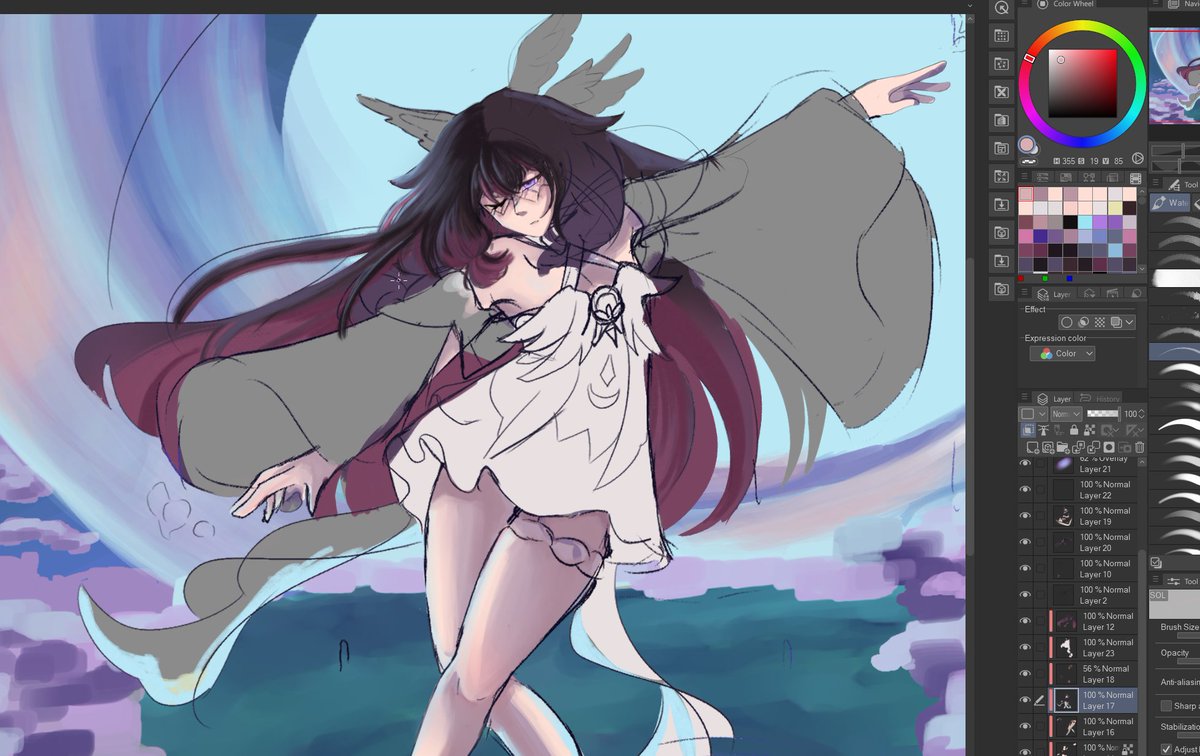 mooxnart's tweet photo. WIP 🪽 https://t.co/vvvTrsJ3CW