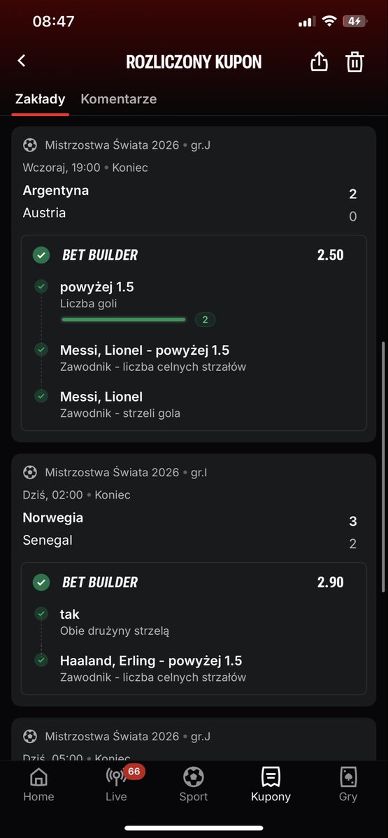 xApachexx's tweet photo. @betsidepl Dwa celne Olise a potem Cherkiego…. Zawsze coś jak już fajne kursy weszły https://t.co/dSrmbB5RDD